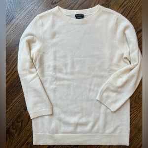 Talbot’s Audrey ivory cashmere sweater